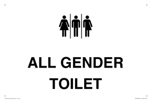Female, Male and Non-gender specific